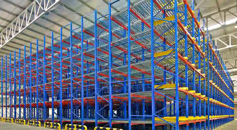 Warehouse industrial shelving storage system